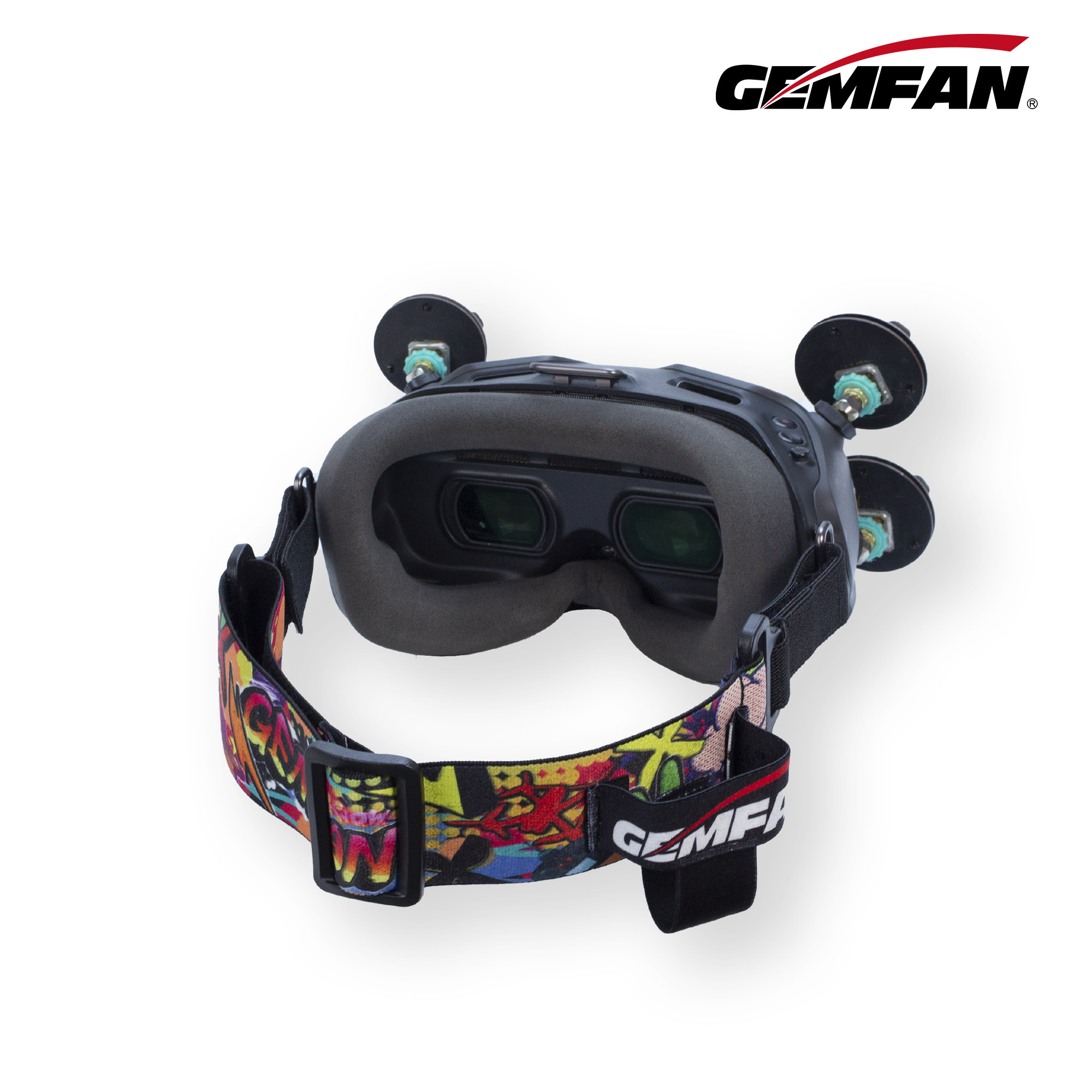 GEMFAN GOGGLE Battery Strap FP - огляд і ціна Drone Racing Gate