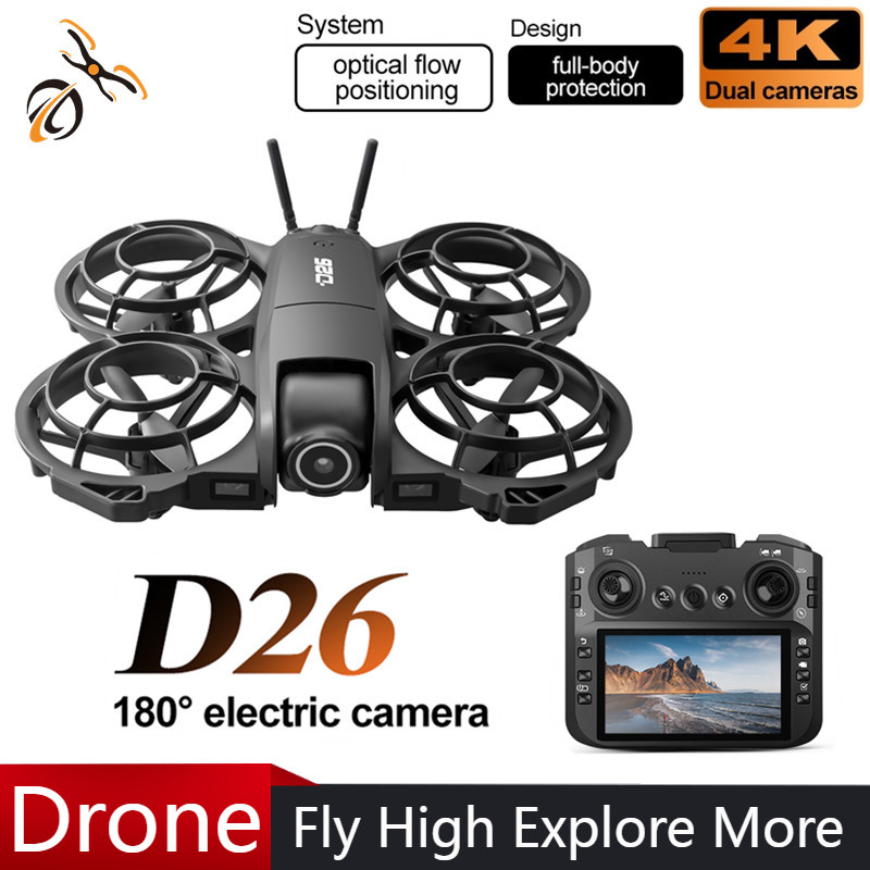 D26 Drone 4K Aerial HD 180° Ca - огляд і ціна Drone Racing Camera