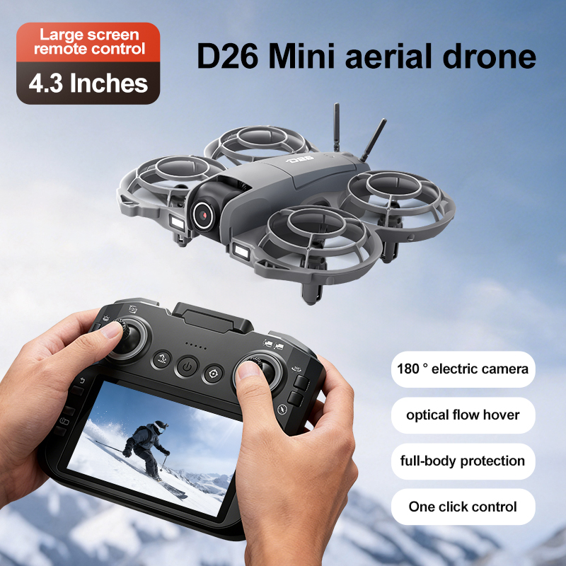 D26 Drone 4K Aerial HD 180° Ca - огляд і ціна Drone Racing Camera