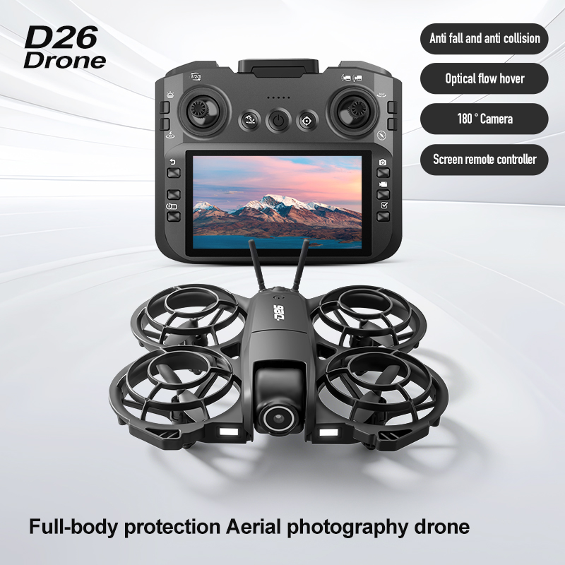 D26 Drone 4K Aerial HD 180° Ca - огляд і ціна Drone Racing Camera