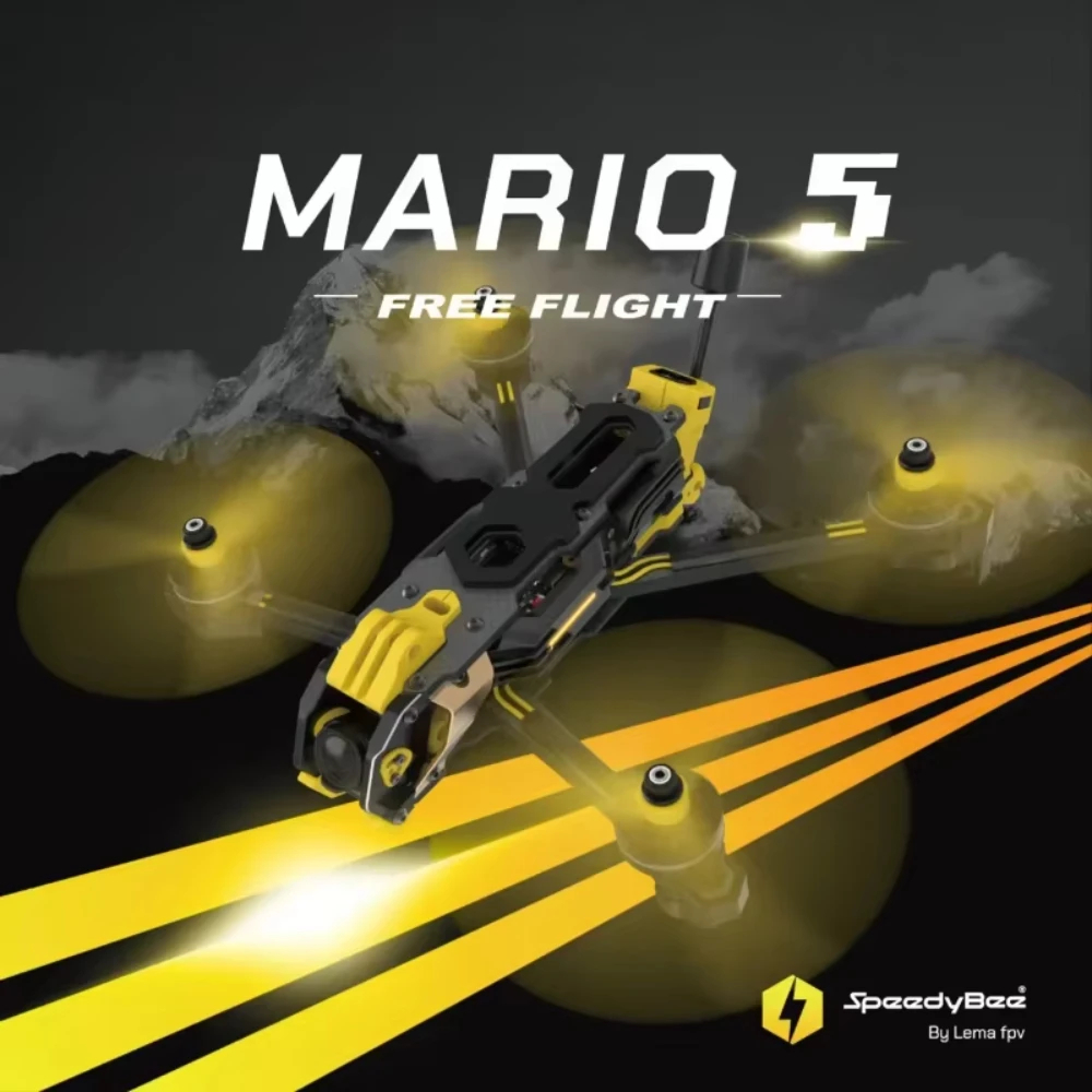 Speedybee Mario 5 O4 Frame Kit - огляд і ціна Drone Racing Frame